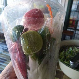 ชุดเส้นมะละกอพร้อมตำ