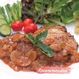 พอร์คชอป ซอสเห็ด