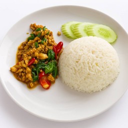 ข้าวกะเพราหมู