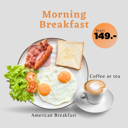 American Breakfast + Coffee