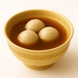 น้ำขิงบัวลอยงาดำ