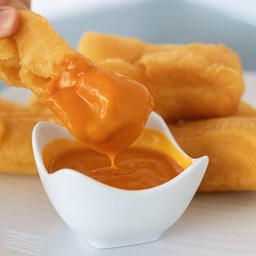 ชุดปาท่องโก๋2ชิ้น+สังขยาชาไทย