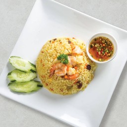 ข้าวผัดสับปะรดกุ้ง