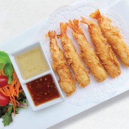 กุ้งอัลมอนด์