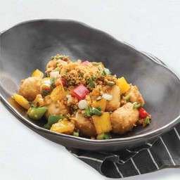 เต้าหู้ผัดพริกเกลือ