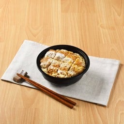 Tonkatsu And Egg With Rice