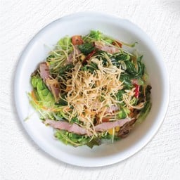 สลัดสมุนไพรทอด