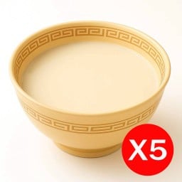 น้ำเต้าหู้เปล่าร้อน 5 ถุง