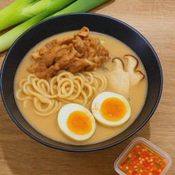 มิโซ๊ะราเมง เส้นโอ๊ต