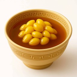 น้ำขิงแป๊ะก๊วยร้อน