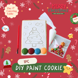XMAS DIY PAINT COOKIE 1PC