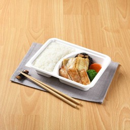 ปลาชิมาฮอกเกะและไก่ย่างถ่าน