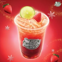 ชาดำสปาร์คกลิ้ง สตรอว์เบอร์รี