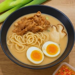 มิโซ๊ะราเมง เส้นโอ๊ต