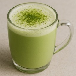 มัจฉะลาเต้ร้อน 12 ออนซ์