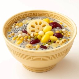 น้ำเต้าหู้ทรงเครื่อง 5 อย่างร้อน