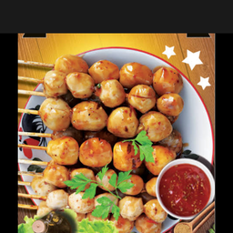 ลูกชิ้น เนื้อ ปิ้ง