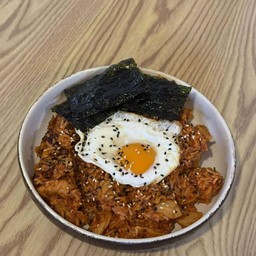 ข้าวผัดกิมจิหมู