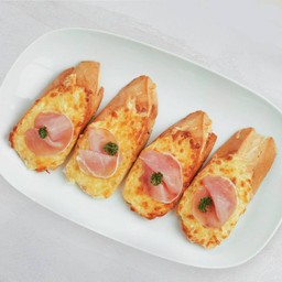 ขนมปังชีสฮอกไกโดแฮม (4 ชิ้น)