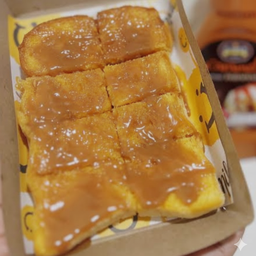 ขนมปังเนยนม+คาราเมล