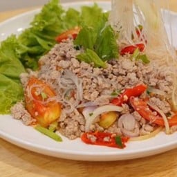 ยำวุ้นเส้นหมูสับ