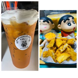 เซ็ตไก่ชุบแป้งทอด+ชาไทย