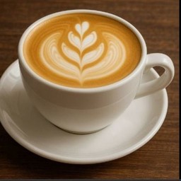 ลาเต้ร้อน 12 ออนซ์