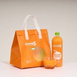 น้ำส้มคั้นสด Juicing Session สาขา โฮมโปร บางนา กม. 1 Homepro Bangna km 1