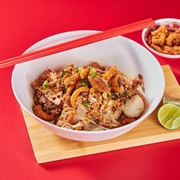 เกาเหลาหมูทรงเครื่องน้ำพริกกากหมู.