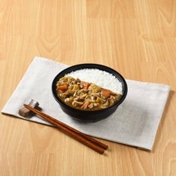 Sauteed Beef Curry With Rice