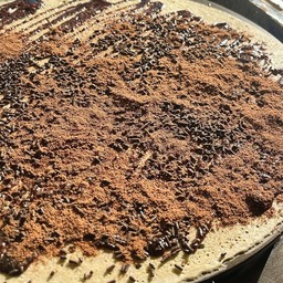 แยมช็อคโกแลต โรยเกล็ดช็อคโกแลต โรยผงโอวัลติน ราดซอสช็อคโกแลต