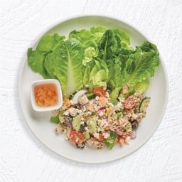 กรีกสลัดกุ้งและอกไก่