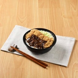 Chicken Katsu And Miso Sauce With Rice