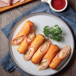 ปอเปี๊ยะแฮมชีส 3ชิ้น