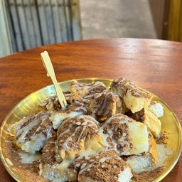 ปังนึ่งไมโลคลุกฝุ่น