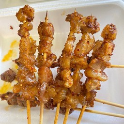 烤牛筋 เอ็นวัวย่าง