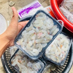 กุ้งขาวแกะไซร้กลาง