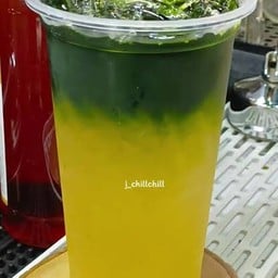 ชาเขียวน้ำผึ้งมะนาว