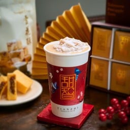 ชานมเผือกสด