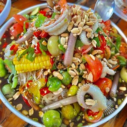 ตำซั่วเส้นสดทะเล