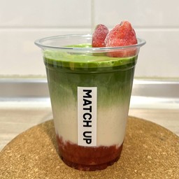 Strawberry Matcha Latte