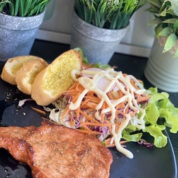 สเต็กหมูสไปซี่