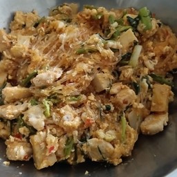 สุ้กี้หมูแห้ง