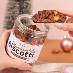 Macadamia Coffee Biscotti