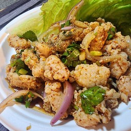 ลาบหมูเด้ง