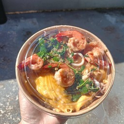 ข้าวไข่ข้น กะเพราทะเล