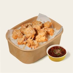 ข้าว ไก่กรอบ หาดใหญ่ซอสน้ำตก