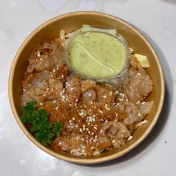 ยำแมงกะพรุนน้ำมันงา