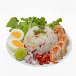 ข้าวขยำกุ้ง