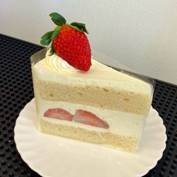 สตรอว์เบอรี่ช็อตเค้ก 1 ชิ้น(มีซอส)